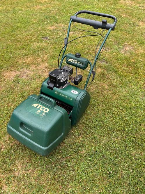 Atco Balmoral 14S Kooimaaier, Tuin en Terras, Grasmaaiers, Gebruikt, Benzine-grasmaaier, 30 t/m 39 cm, Kooimesmaaier, Ophalen