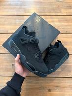 Jordan 4 Black Cat 46, Kleding | Heren, Schoenen, Ophalen of Verzenden, Zo goed als nieuw, Zwart