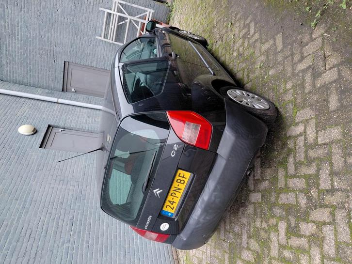 Citroën C2 1.4 I 2004 Zwart, Auto's, Citroën, Particulier, C2, Benzine, C, Hatchback, Handgeschakeld, Origineel Nederlands, Zwart