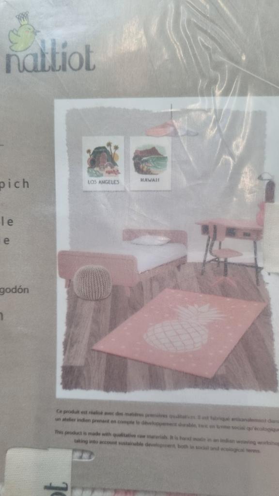 Splinternieuw kinderkamer vloerkleed Frida van Nattiot, Kinderen en Baby's, Kinderkamer | Inrichting en Decoratie, Nieuw, Kleed of Kussen