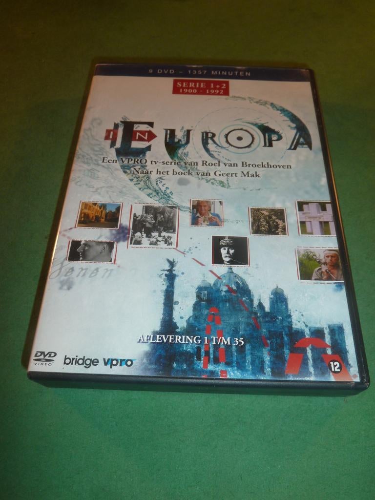 In Europa Serie 1 + 2  1900-1992 Naar boek Geert Mak 9 dvd's, Cd's en Dvd's, Alle leeftijden, Boxset, Ophalen of Verzenden, Zo goed als nieuw