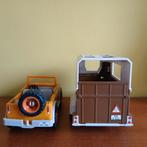 Jeep en paardentrailer Schleich, Ophalen of Verzenden, Zo goed als nieuw