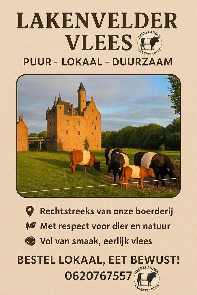 (H)eerlijk Lakenvelder Rundvlees van de Boerderij, Diversen, Levensmiddelen, Ophalen