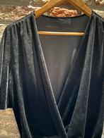 Zara Zwarte Velvet Bodystocking Maat M, Kleding | Dames, Tops, Maat 38/40 (M), Ophalen of Verzenden, Zo goed als nieuw, Korte mouw