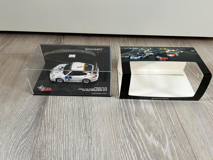 1:43 Minichamps Porsche 911 GT3 RS #11 2020 In doos, Hobby en Vrije tijd, Modelauto's | 1:43, Zo goed als nieuw, Auto, MiniChamps