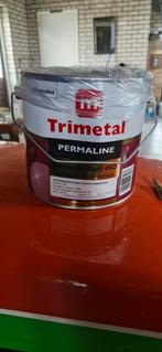 Trimetal Permaline Silicon Brillant 4SO - Crèmewit, Doe-het-zelf en Verbouw, Verf, Beits en Lak, Ophalen, Beige, Nieuw, Verf