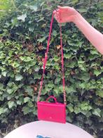 Tory Burch Designer crossbody & hand tas roze leer❗ALS nieuw, Overige merken, Verzenden, Zo goed als nieuw, Roze