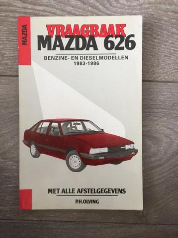 	 Vraagbaak Mazda 626 Benzine- en Dieselmodellen 1983-1986 beschikbaar voor biedingen