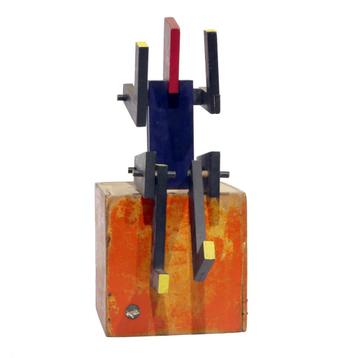 Beweegbare houten beeld - figuur - sculptuur Gerrit Rietveld beschikbaar voor biedingen
