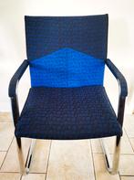 Vintage Artifort design chrome fauteuil Sledestoel stoel, Ophalen of Verzenden