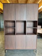 Vakkenkast van mangohout 135 cm breed, Ophalen, ., 25 tot 50 cm, .