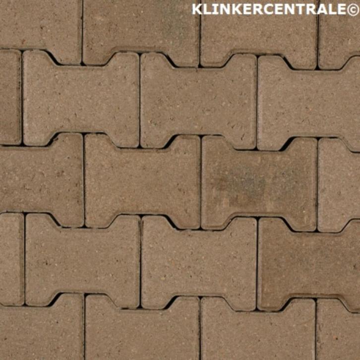 NIEUWE betonklinkers grijs zwart heide H-klinkers Bkeus, Tuin en Terras, Tegels en Klinkers, Nieuw, Klinkers, Beton, 10 m² of meer