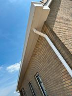 Dakgoot kunststof gebruikt 445 cm. (Oudewater), Doe-het-zelf en Verbouw, Buizen en Afvoer, Ophalen, Gebruikt, Pvc, Dakgoot