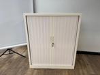 Roldeurkast wit 118 x 100 x 43, Ophalen, 25 tot 50 cm, 100 tot 150 cm