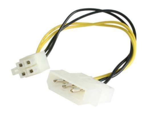 LP4 naar P4 voedings Kabel Adapter Startech LP4P4ADAP (Nieuw, Computers en Software, Pc- en Netwerkkabels, Nieuw, Ophalen