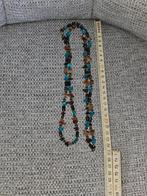 Ketting met diverse edelstenen, Overige kleuren, Ophalen of Verzenden, Zo goed als nieuw, Steen of Mineraal