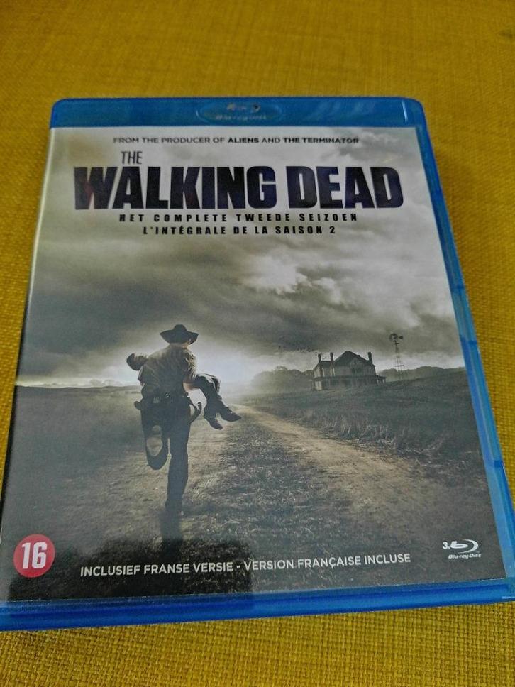 The Walking Dead blu-ray. Seizoen 2, Cd's en Dvd's, Blu-ray, Zo goed als nieuw, Horror, Ophalen of Verzenden