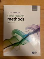 Social Research Methods - Alan Bryman - 4th Edition, Ophalen of Verzenden, Gamma, Zo goed als nieuw, HBO