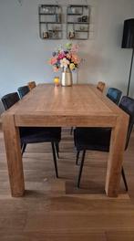 Tafel Teak hout  200x100, Huis en Inrichting, Tafels | Eettafels, Gebruikt, 200 cm of meer, Rechthoekig, 50 tot 100 cm