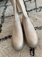 Dames laarsjes creme maat 38, Ophalen, Zo goed als nieuw, Beige