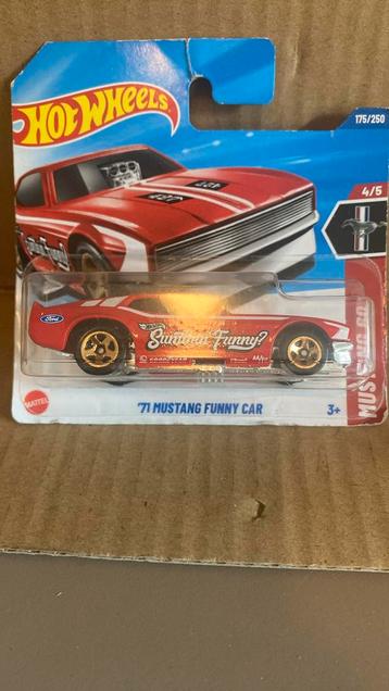 Hotwheels mustang funny car beschikbaar voor biedingen