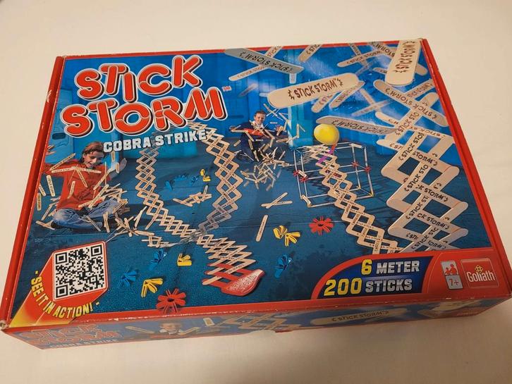 Stick Storm Cobra Strike - Goliath, Kinderen en Baby's, Speelgoed | Bouwstenen, Zo goed als nieuw, Overige merken, Ophalen of Verzenden