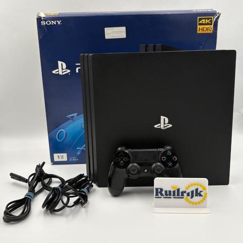 Sony Playstation 4 Pro 4K incl Controller - Nette staat, Spelcomputers en Games, Spelcomputers | Sony PlayStation 4, Zo goed als nieuw