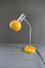 Vintage bureaulamp geel W. Germany, Verzenden, Zo goed als nieuw, Retro, Minder dan 50 cm