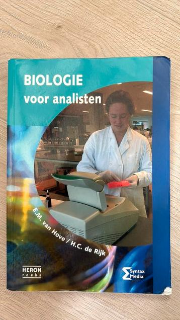 E.M. van Hove - Biologie voor analisten beschikbaar voor biedingen