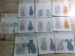 Nieuwe mallensetjes met stempels(gnomes), Hobby en Vrije tijd, Kaarten | Zelf maken, Ophalen of Verzenden, Nieuw, Overige thema's