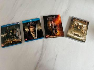Hobbit & Lord of the Rings DVD Collectie beschikbaar voor biedingen