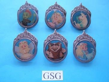 Droomvlucht nr. EPP387-02 t/m EPP392-02, Verzamelen, Efteling, Zo goed als nieuw, Button of Speldje, Ophalen