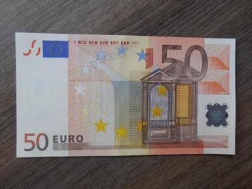 50 eurobiljet /euro biljet Nederland P Trichet G023 UNC beschikbaar voor biedingen