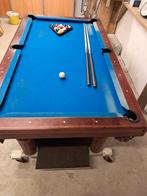 Pool biljart    lengte 208  breedte 120, Ophalen of Verzenden, Gebruikt, Pooltafel