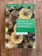 Strategy & Human Resource Management - Boxall & Purcell, Ophalen of Verzenden, Zo goed als nieuw, Personeel en Organisatie