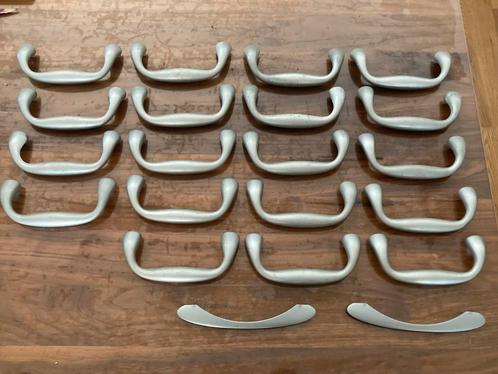 19 + 2 kastgrepen 128mm hoh, Huis en Inrichting, Keuken | Keukenelementen, Gebruikt, Minder dan 100 cm, Minder dan 50 cm, Minder dan 25 cm