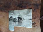 Knipsel nieuwe Willem Barentsz 1955, Verzamelen, Scheepvaart, Ophalen of Verzenden, Motorboot, Kaart, Foto of Prent