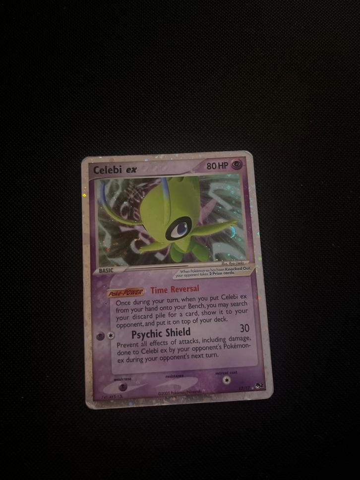 Celebi Ex - Pop Series 2 - #17, Hobby en Vrije tijd, Verzamelkaartspellen | Pokémon, Gebruikt, Ophalen of Verzenden