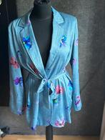 Marella Max Mara mooie blauwe kimono blazer mt 38 ZGAN, Maat 38/40 (M), Blauw, Ophalen of Verzenden, Zo goed als nieuw