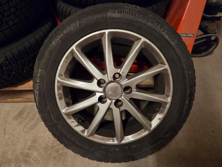 Set 15 Inch lichtmetalen velgen, Auto-onderdelen, Banden en Velgen, Velg(en), Winterbanden, 15 inch, Personenwagen, Gebruikt, Ophalen