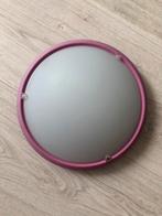 Roze Plafondlamp, Ophalen of Verzenden, Gebruikt, Glas