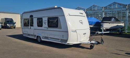 Fendt Bianco 515, Caravans en Kamperen, Caravans, Bedrijf, tot en met 4, 1250 - 1500 kg, Rondzit, Fendt, 2 aparte bedden, 5 tot 6 meter
