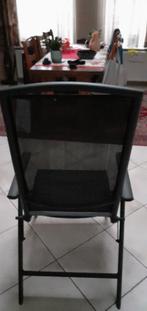 Tuinstoelen te koop aangeboden, Ophalen of Verzenden, Gebruikt, Aluminium, Verstelbaar