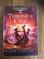Throne of fire Rick Riordan, Ophalen of Verzenden, Zo goed als nieuw