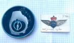 Broche KLM, asbak KLM, Ophalen of Verzenden, Zo goed als nieuw, 1 t/m 20