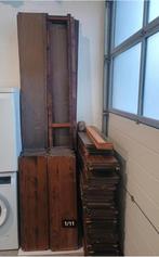 Lundia boekenkasten - wandmeubel - stellingkasten 10 meter, Ophalen, Met plank(en), ., 200 cm of meer