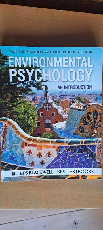 Environmentel psychology - an introduction.  beschikbaar voor biedingen