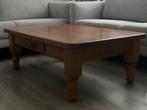 Grenen salontafel met lade, Ophalen, Gebruikt, 100 tot 150 cm, 50 tot 100 cm
