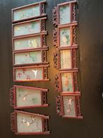Chinees beschilderd glas antiek, Antiek en Kunst, Antiek | Glas en Kristal, Ophalen of Verzenden