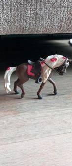 Schleich rocky mountain horse met tuig, Verzamelen, Dierenverzamelingen, Ophalen, Zo goed als nieuw, Paard, Beeldje of Figuurtje